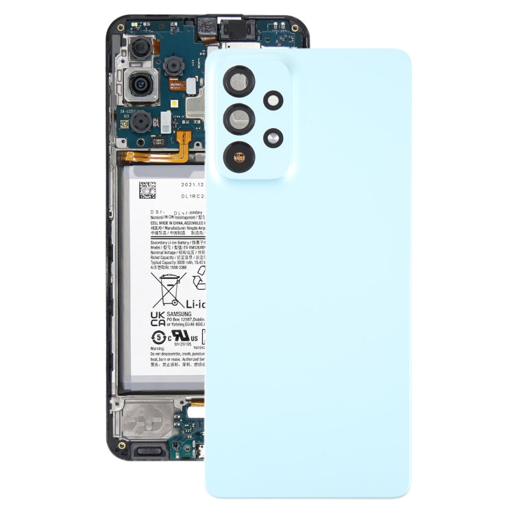 適用於三星 Galaxy A73 5G SM-A736B 原裝電池后蓋帶相圈