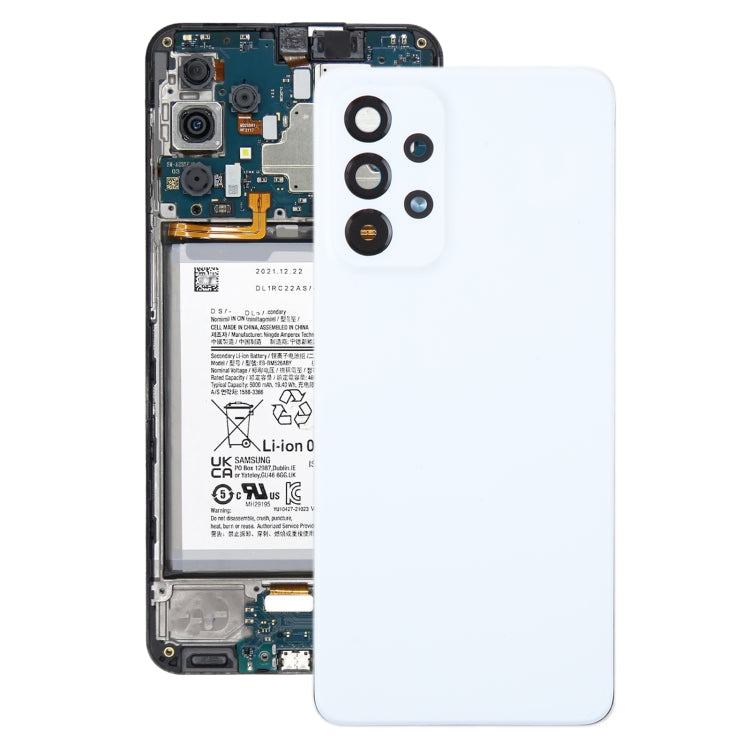 適用於三星 Galaxy A33 5G SM-A336B 原裝電池后蓋帶相圈