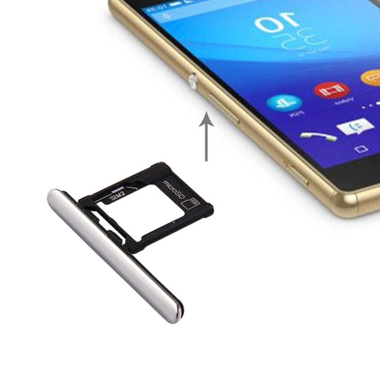 適用於索尼 Xperia XZ Premium 雙卡 Micro SD/SIM卡卡托 + 卡塞