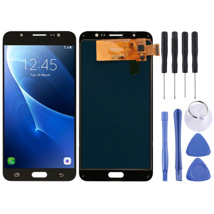 適用於Samsung Galaxy J7  / J7 Duos , J710F, J710FN, J710M, J710MN, J7108 液晶觸摸總成 單片 國產