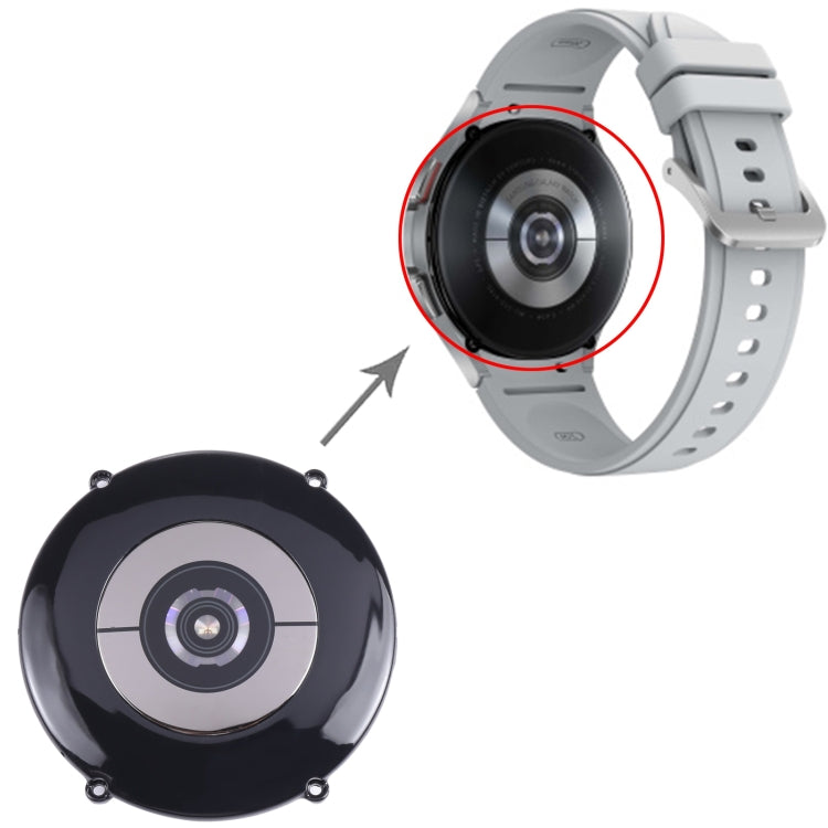 適用於三星 Galaxy Watch4 Classic 46mm SM-R890 R895 原裝后蓋底殼總成帶心率和無線充模塊