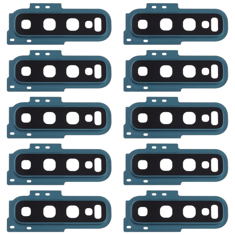 適用於三星 Galaxy S10 相圈 后攝像頭框帶鏡片 10個一賣