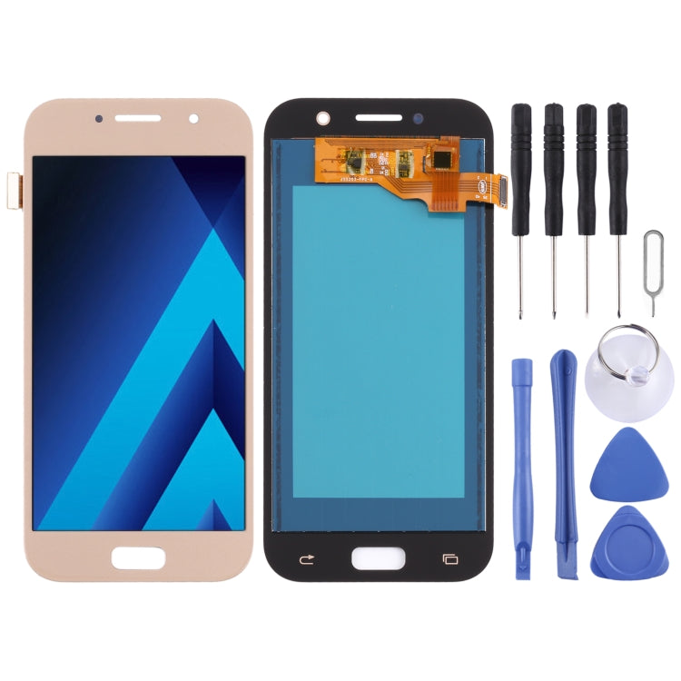 適用於三星 Galaxy A5 , A520F, A520F/DS, A520K, A520L, A520S 液晶觸摸總成