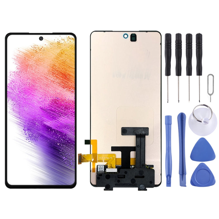 適用於三星 Galaxy A73 原裝Super AMOLED液晶觸摸總成
