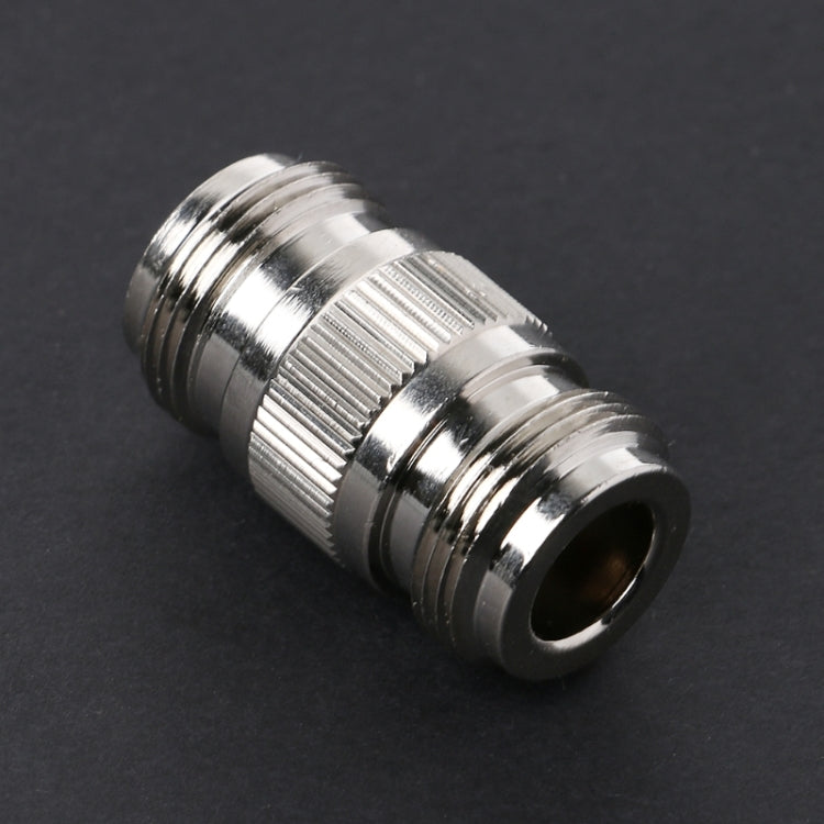 N頭母轉母轉接頭 雙插孔射頻耦合器WiFi同軸天線適配器連接器