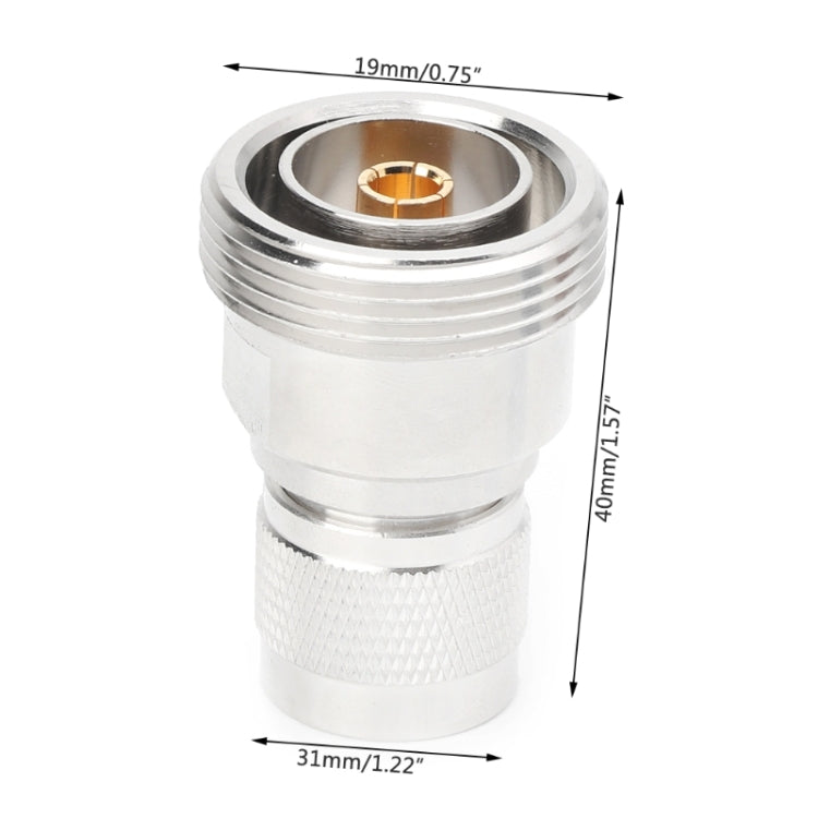 NJ/L29K L29 7/16 N公轉DIN母RF適配器 公插頭連接器