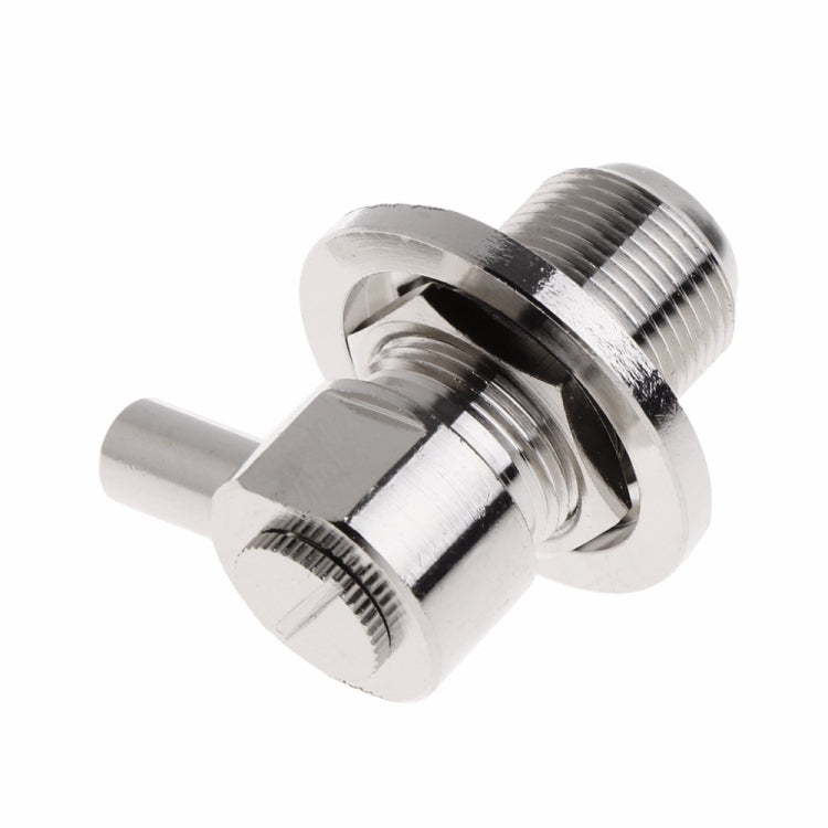 UHF母SO239壓接直角RF同軸連接器 適用於RG58 / RG142 LMR195同軸線