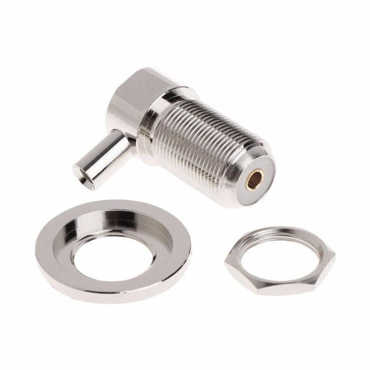 UHF母SO239壓接直角RF同軸連接器 適用於RG58 / RG142 LMR195同軸線