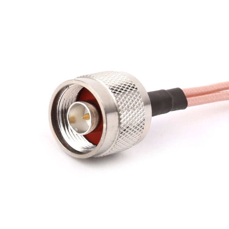 RG316 N公轉2xCRC9連接線，線長：15cm