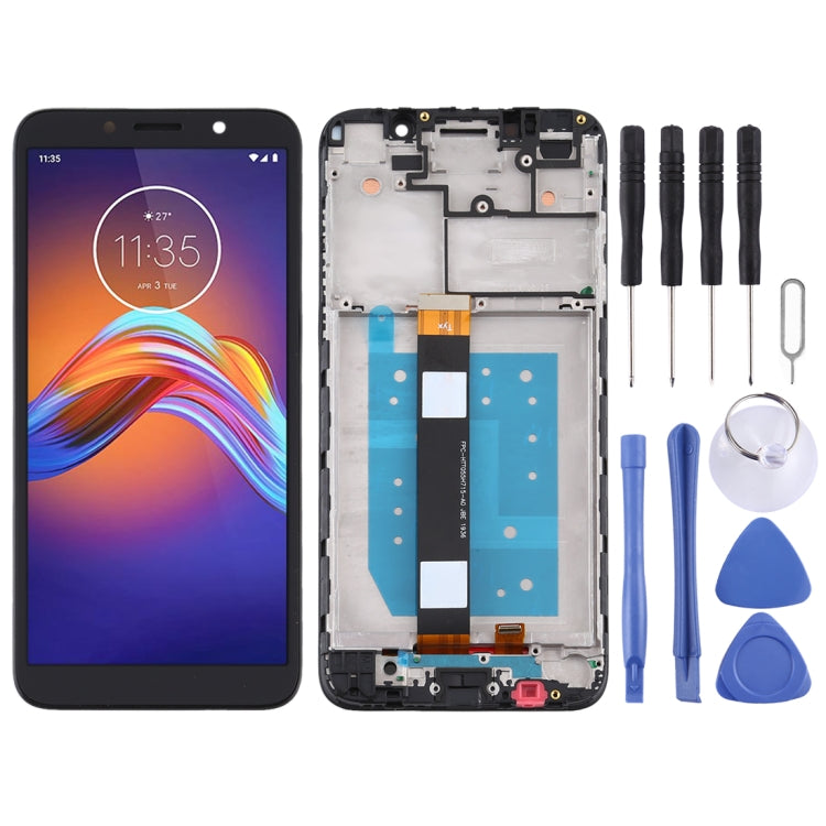 適用於 Motorola Moto E6 Play TFT材質 液晶觸摸總成帶框
