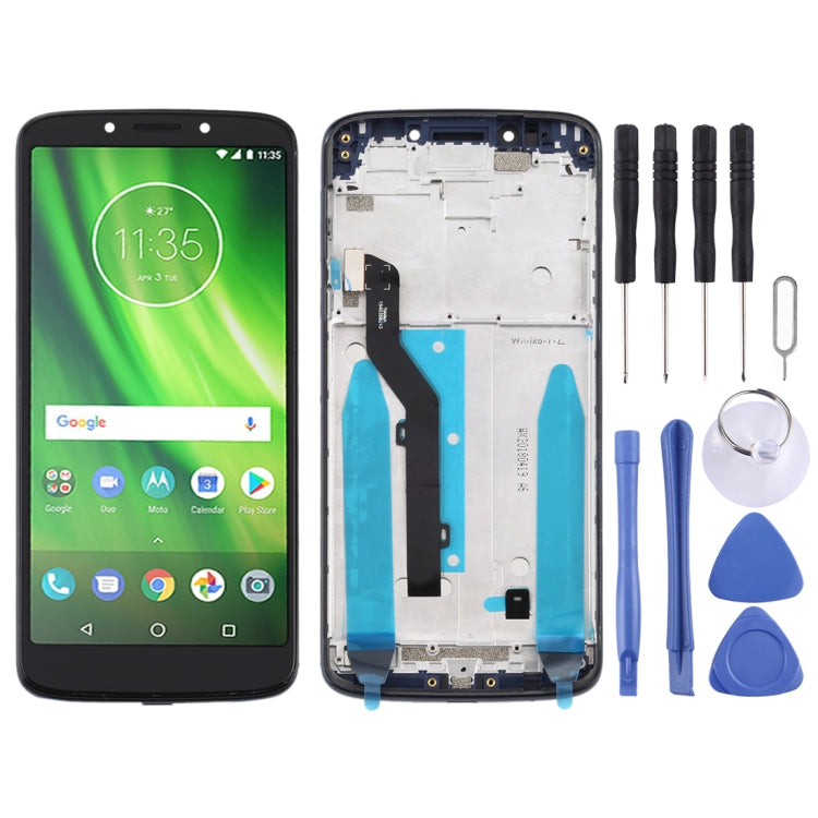 適用於 Motorola Moto G6 Play TFT材質 液晶觸摸總成帶框