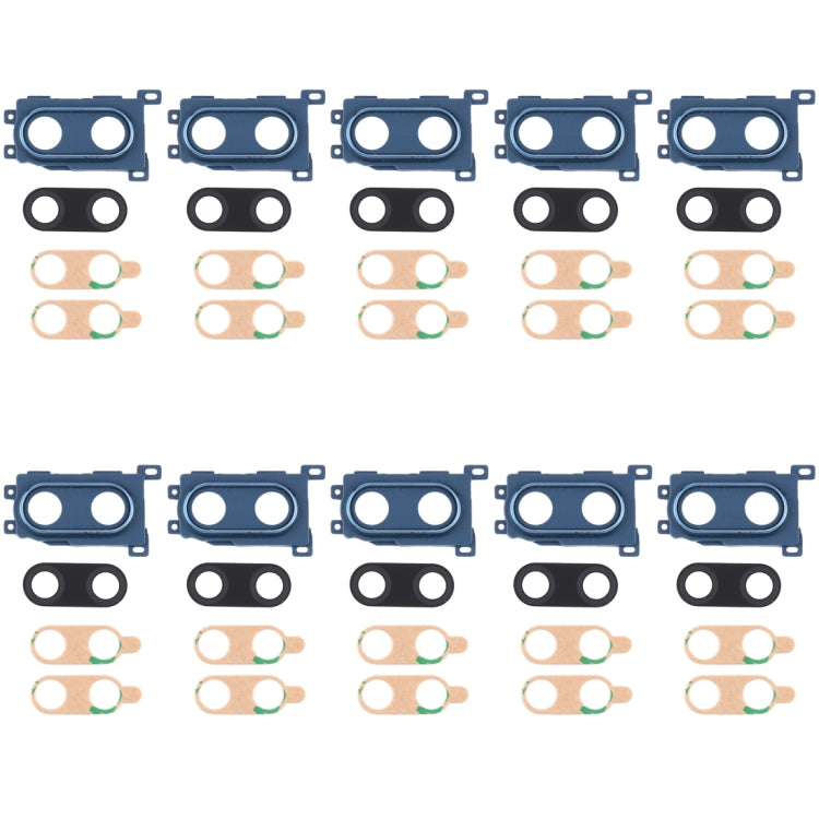 適用於 華為 Enjoy 9 Plus 相圈 后攝像頭框帶鏡片 10片賣