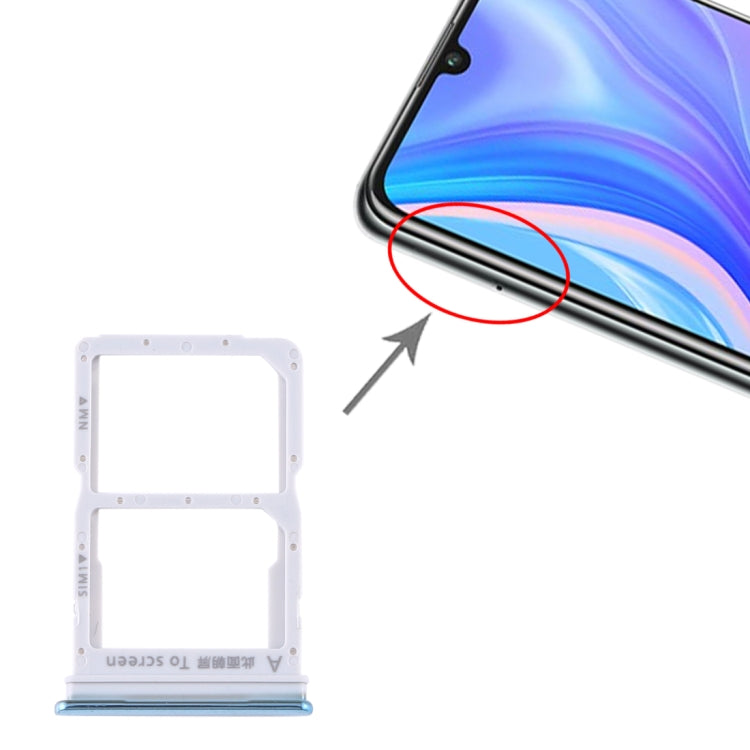 適用於 華為 Y8p SIM卡+NM卡 卡托