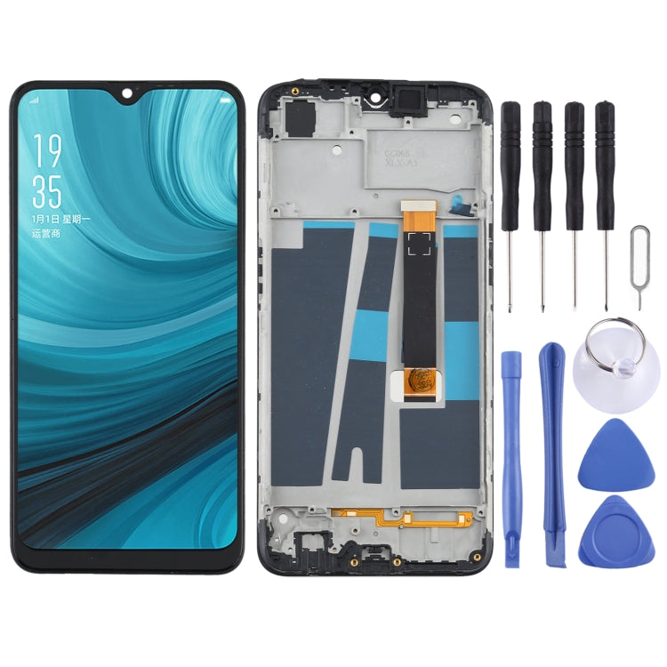 適用於 OPPO A7A7n CPH1901 CPH1903 CPH1905 PBFM00 PBFT00 PCDM00 PCDT00 TFT材質 液晶觸摸總成帶框