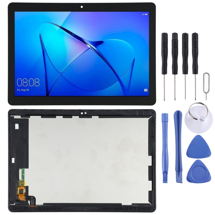 適用於 華為 MediaPad T3 10 AGS-L09/AGS-L03/AGS-W09 OEM液晶觸摸總成帶框