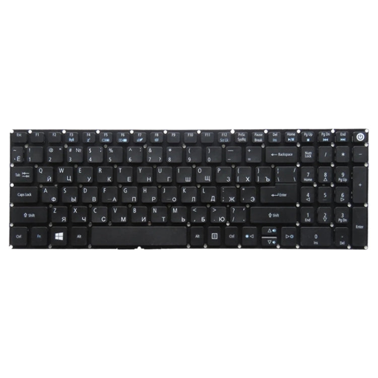 適用於Acer Aspire E5-573 E5-573T E5-573TG E5-573G E5-722 E15 E5-582P 507H 56AV 507H 54G6 F5-572 V5-591G 俄語鍵盤
