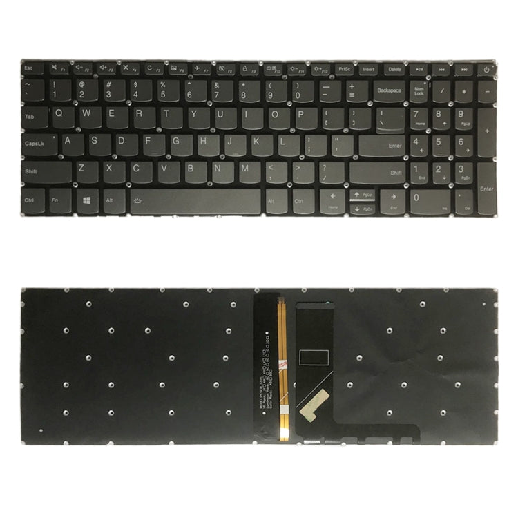 適用於 Lenovo IdeaPad 320-15 320-15ABR 320-15AST 320-15IAP 美式鍵盤帶背光