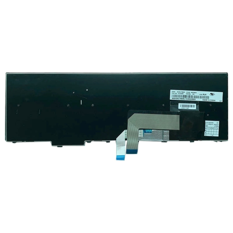 適用於 Lenovo Thinkpad P50S T560 W540 T540P W541 T550 W550S L540 L560 E531 E540 俄語鍵盤