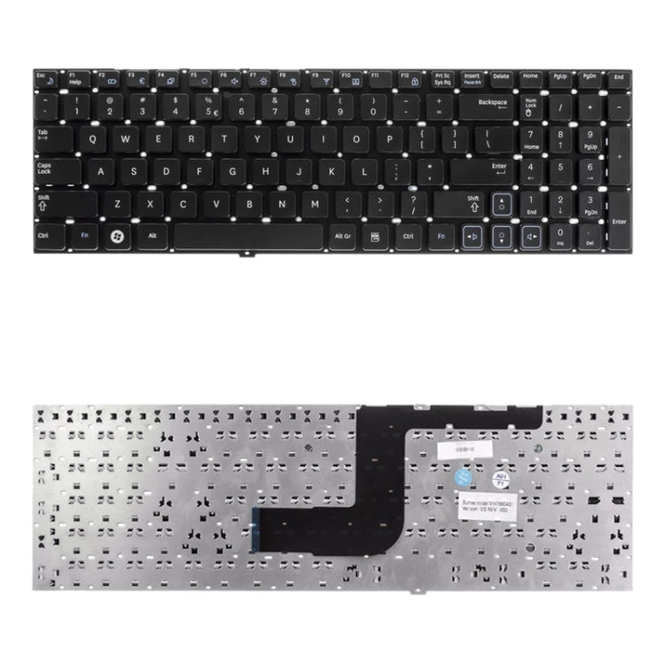 適用於 Samsung NP-RC510-S02PT RV511 RC510 RC520 RV520 RV515 RV518 RC512 RC530 RV509 美式鍵盤