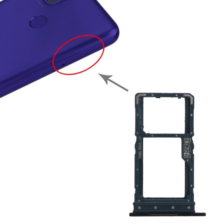 適用於 Motorola Moto G9 Power XT2091-3 SIM卡+SIM卡/Micro SD卡 卡托