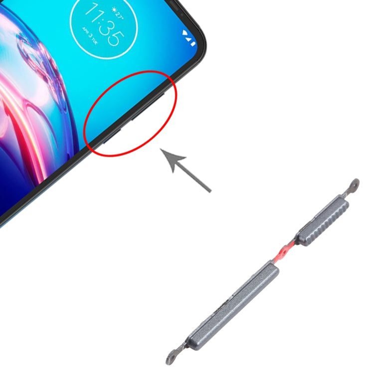 適用於 Motorola Moto E6s  開機音量鍵/側鍵