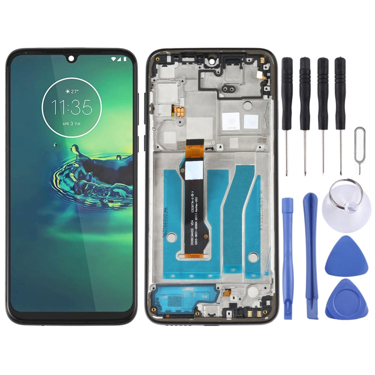 適用於 Motorola Moto G8 Plus XT2019 XT2019-2 TFT材質 液晶觸摸總成帶框