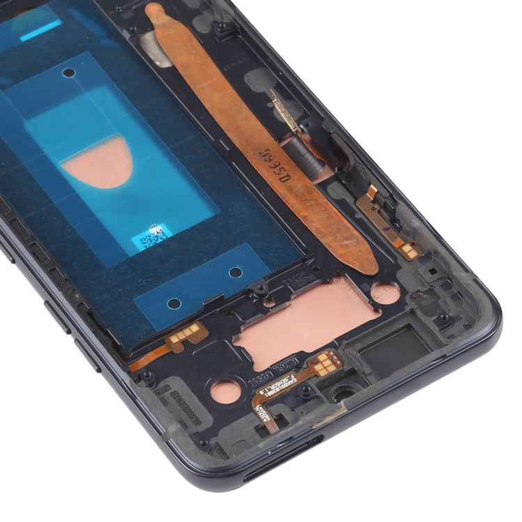 適用於 LG G8X ThinQ LMG850EMW LM-G850 原裝液晶觸摸總成帶框 , For LG G8X ThinQ