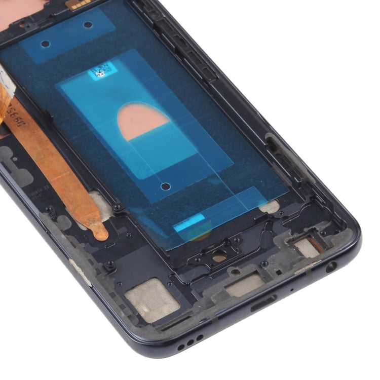 適用於 LG G8X ThinQ LMG850EMW LM-G850 原裝液晶觸摸總成帶框 , For LG G8X ThinQ