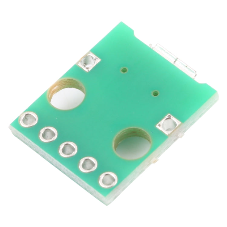 10個一賣 Micro USB 轉 5pin 2.54毫米母頭連接測試板