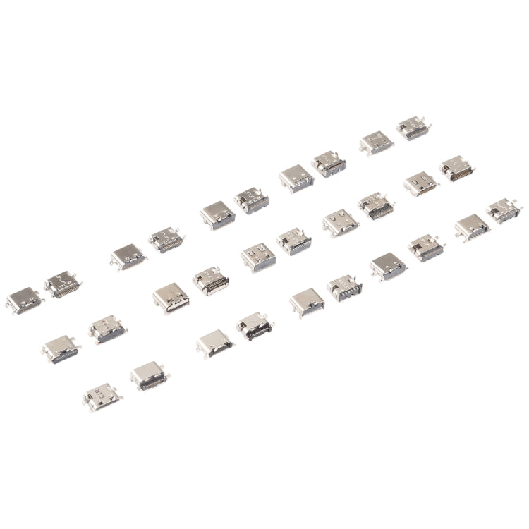 75件套USB Type C尾插接口 6Pin / 12Pin / 16Pin / 14Pin / 24Pin適用於華為/三星/小米等機型
