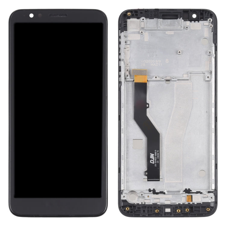 適用於Motorola Moto E6 / Moto E XT2005-3 XT2005-1 XT2005DL TFT材質 液晶觸摸總成帶框