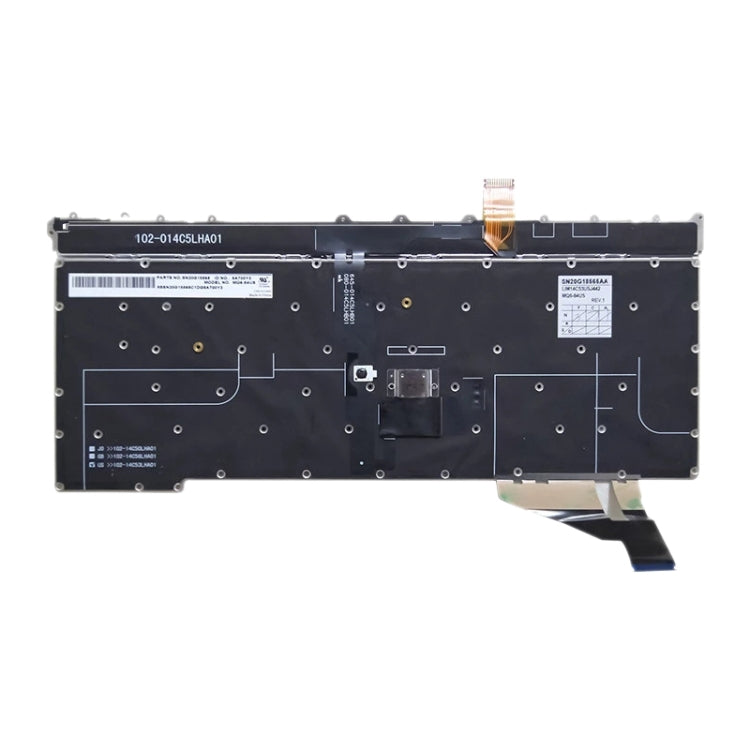 適用於 Lenovo Thinkpad X1 Carbon 3rd Gen 2015 美式鍵盤帶背光