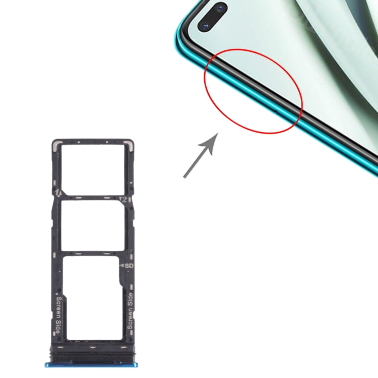 適用於 infinix Note 8 X692 SIM卡+SIM卡 + Micro SD卡 雙卡 卡托