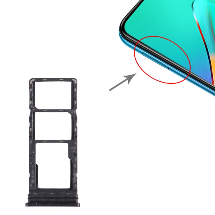 適用於infinix Smart 5 X657 X657C SIM卡+SIM卡 + Micro SD卡 雙卡 卡托