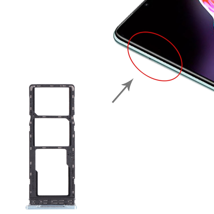 適用於Infinix Hot 10s / Hot 10T X689B X689 X689C SIM卡+SIM卡 + Micro SD卡 雙卡 卡托