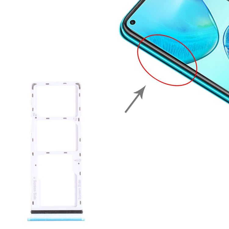 適用於Infinix Note 8i X683 SIM卡+SIM卡 + Micro SD卡 雙卡 卡托