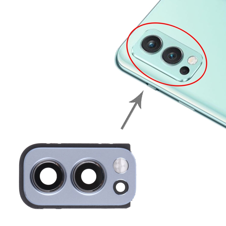 適用於 OnePlus Nord 2 相圈后攝像頭框帶鏡片