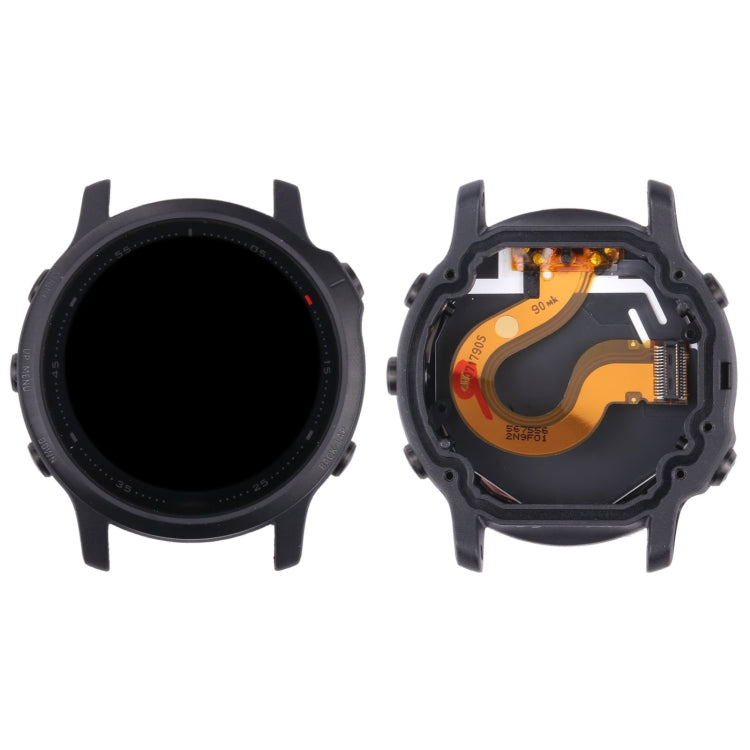 適用於 Garmin Fenix 6S 液晶觸摸總成帶框