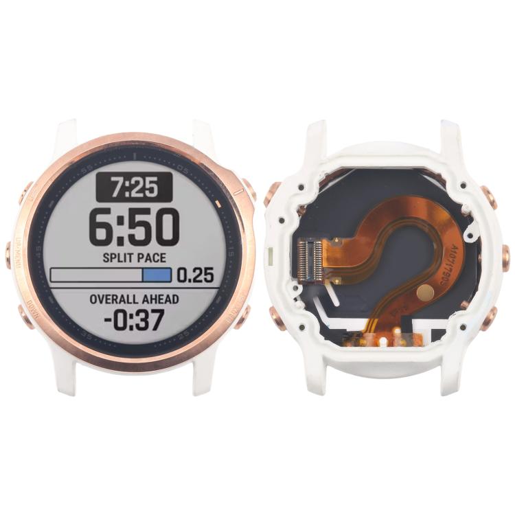 適用於 Garmin Fenix 6S 液晶觸摸總成帶框