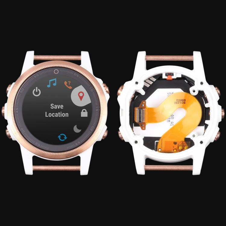 適用於 Garmin Fenix 5S  液晶觸摸總成帶框