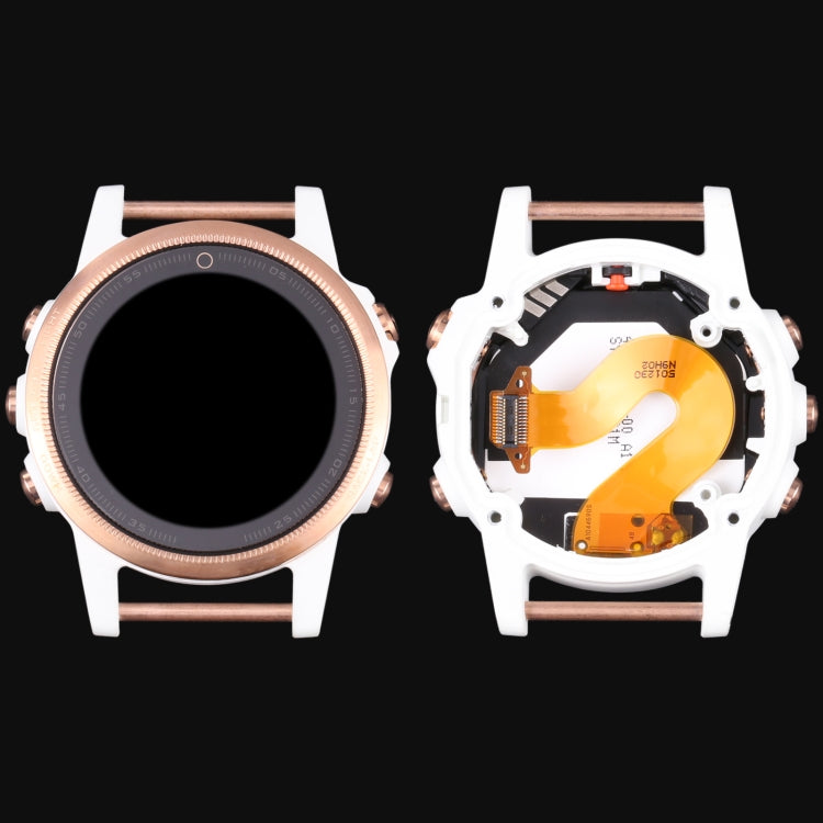 適用於 Garmin Fenix 5S  液晶觸摸總成帶框