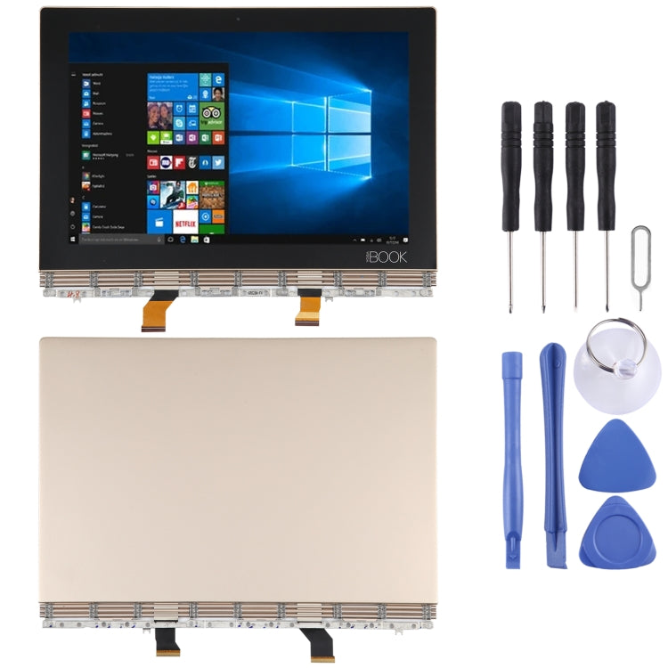 適用於Lenovo YOGA Book YB1-X91 YB1-X91L YB1-X91F OEM液晶觸摸總成帶框