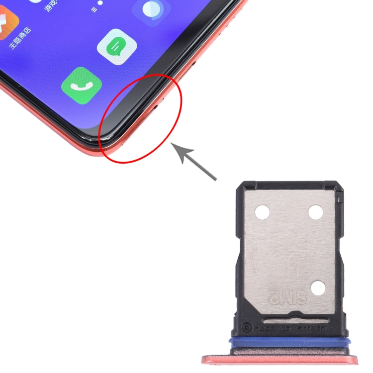 適用於 OPPO Realme V15 5G SIM卡+SIM卡 卡托