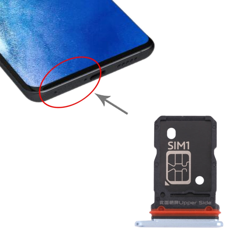 適用於vivo X60 Pro / X60 V2045 V2046 SIM卡+SIM卡 卡托