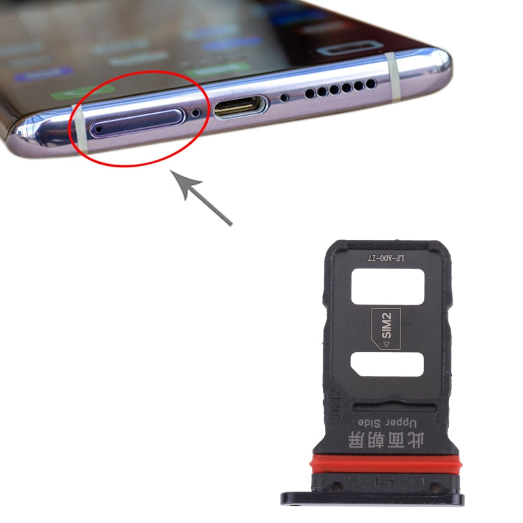 適用於vivo NEX 3 V1923A, V1923T SIM卡+SIM卡 卡托