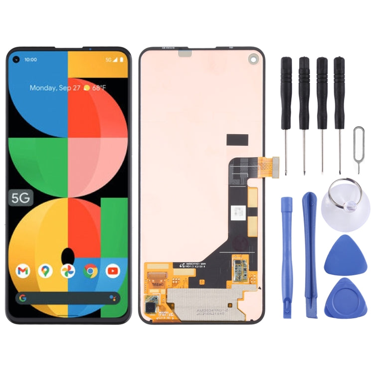 適用於Google Pixel 5a 5G 原裝Super AMOLED材質 液晶觸摸總成
