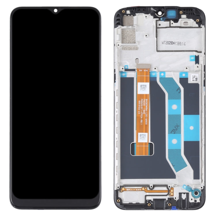 適用於OPPO Realme Narzo 10 / Realme 6i RMX2040 TFT材質 液晶觸摸總成帶框