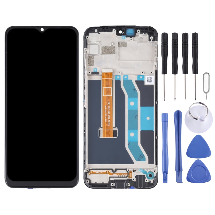 適用於OPPO Realme C12 RMX2189 原裝液晶觸摸總成帶框