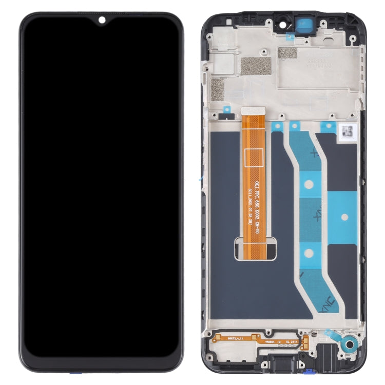 適用於OPPO Realme C12 RMX2189 原裝液晶觸摸總成帶框