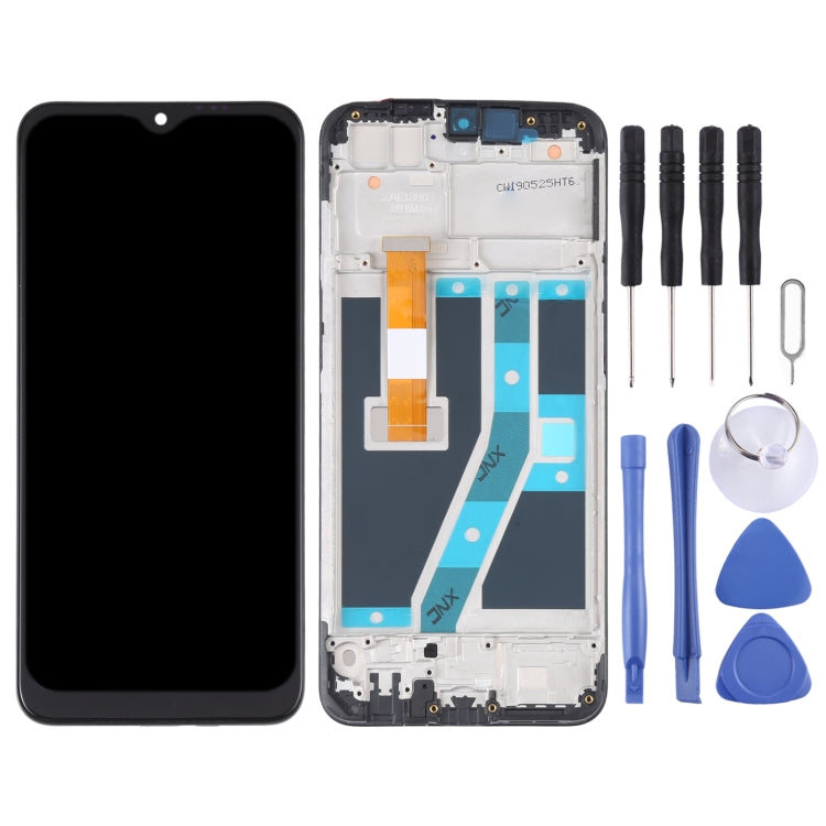 適用於OPPO Realme C2 / A1k TFT材質 液晶觸摸總成帶框